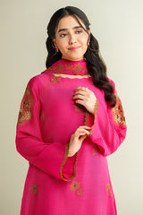 4 Piece -  Embroidered Suit - E1664