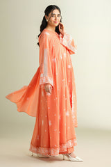 4 Piece -  Embroidered Suit - E1665
