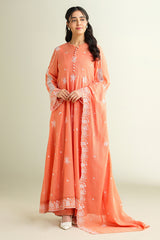 4 Piece -  Embroidered Suit - E1665