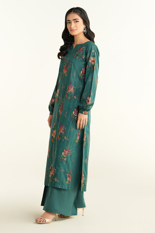 2 Piece - Embroidered Suit - E1673