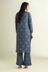 2 Piece - Embroidered Suit - E1674