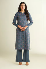 2 Piece - Embroidered Suit - E1674