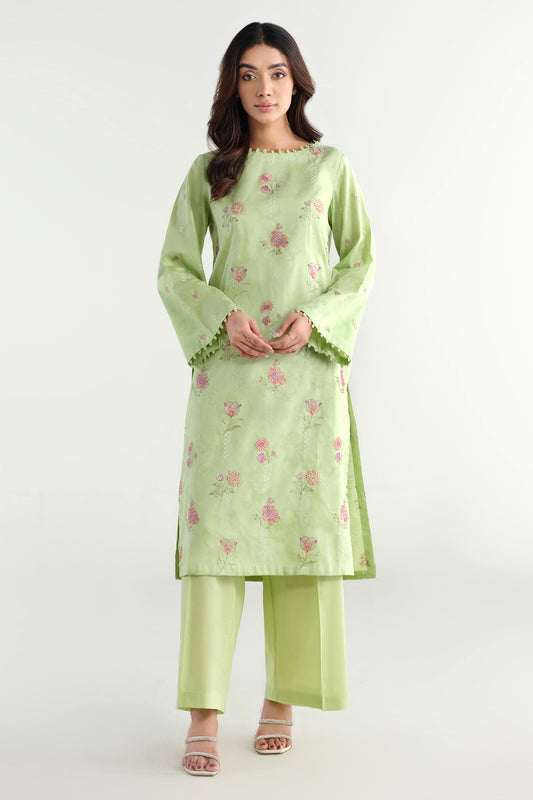 2 Piece - Embroidered Suit - E1677
