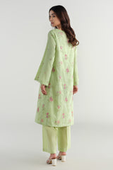 2 Piece - Embroidered Suit - E1677