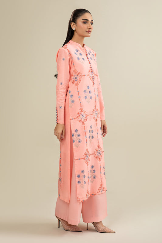 2 Piece - Embroidered Suit - E1678