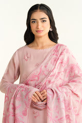 4 Piece -  Embroidered Suit - E1645