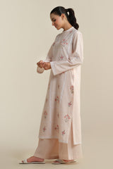 2 Piece - Embroidered Suit - E1713
