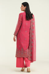 3 Piece - Embroidered Suit - E1727