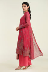 3 Piece - Embroidered Suit - E1727