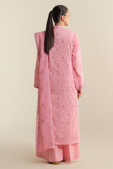 3 Piece - Embroidered Suit - E1737