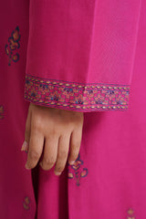 3 Piece - Embroidered Suit - E1755