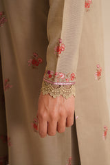 3 Piece - Embroidered Suit - E1756