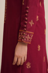 3 Piece - Embroidered Suit - E1763