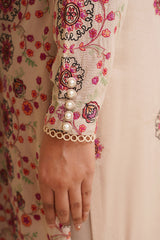3 Piece - Embroidered Suit - E1770