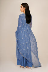 3 Piece - Embroidered Suit - E1790