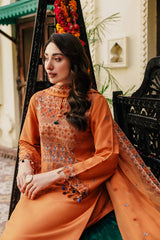 3 Piece - Embroidered Suit - E1805
