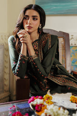 3 Piece - Embroidered Suit - E1817