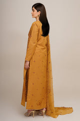 3 Piece - Embroidered Suit - E1830