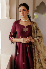 3 Piece - Embroidered Suit - E1835