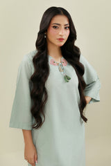 2 Piece - Embellished Suit - KPW25-P3708
