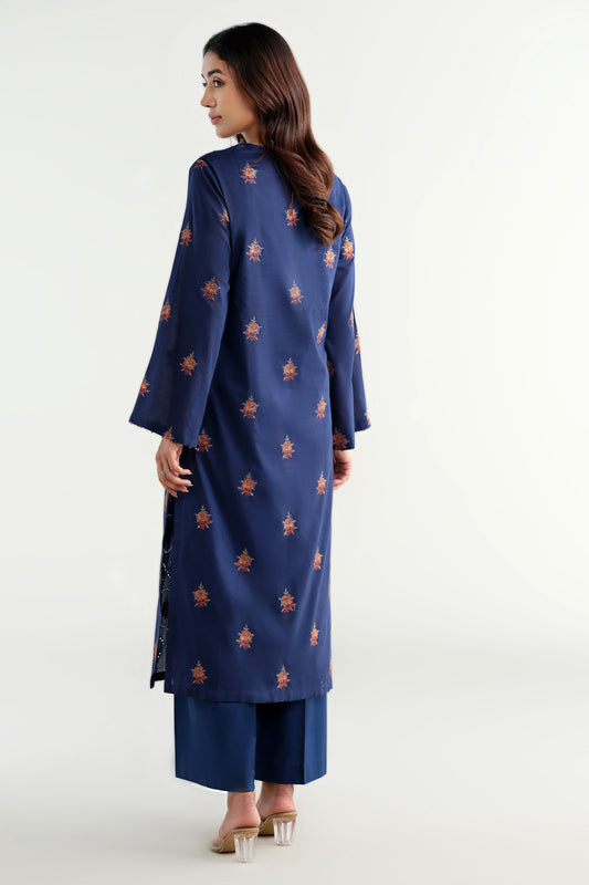 2 Piece - Embroidered Suit - E1902