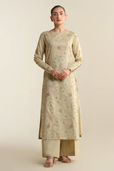 2 Piece - Embroidered Suit - E1903