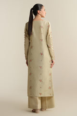 2 Piece - Embroidered Suit - E1903