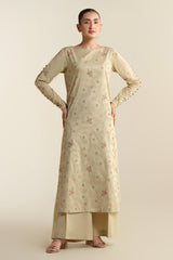 2 Piece - Embroidered Suit - E1903