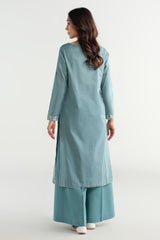 2 Piece - Embroidered Suit - E1904