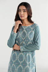 2 Piece - Embroidered Suit - E1904