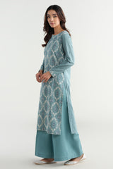 2 Piece - Embroidered Suit - E1904