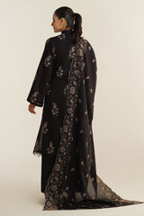 3 Piece - Embroidered Suit - E1916