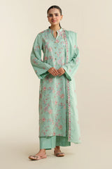 3 Piece - Embroidered Suit - E1917