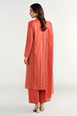 3 Piece - Embroidered Suit - E1923