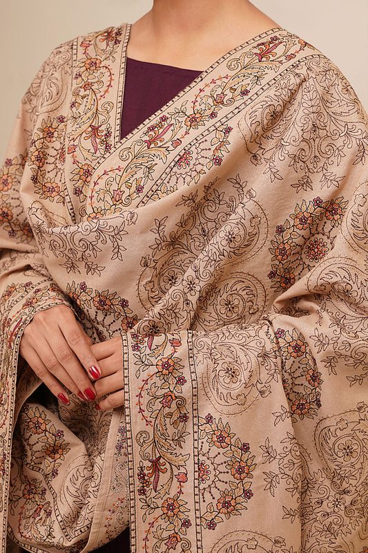 Embroidered Shawl - E1796