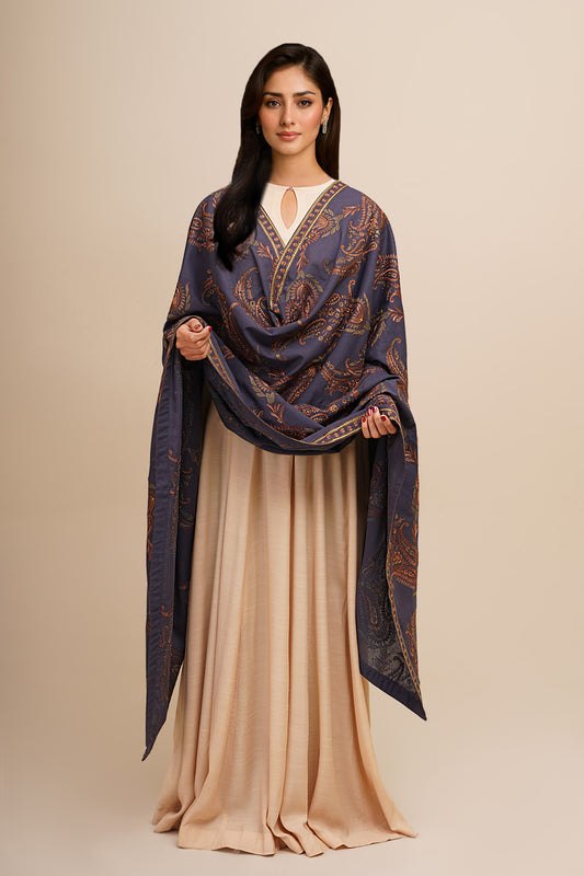 Embroidered Shawl - E1799