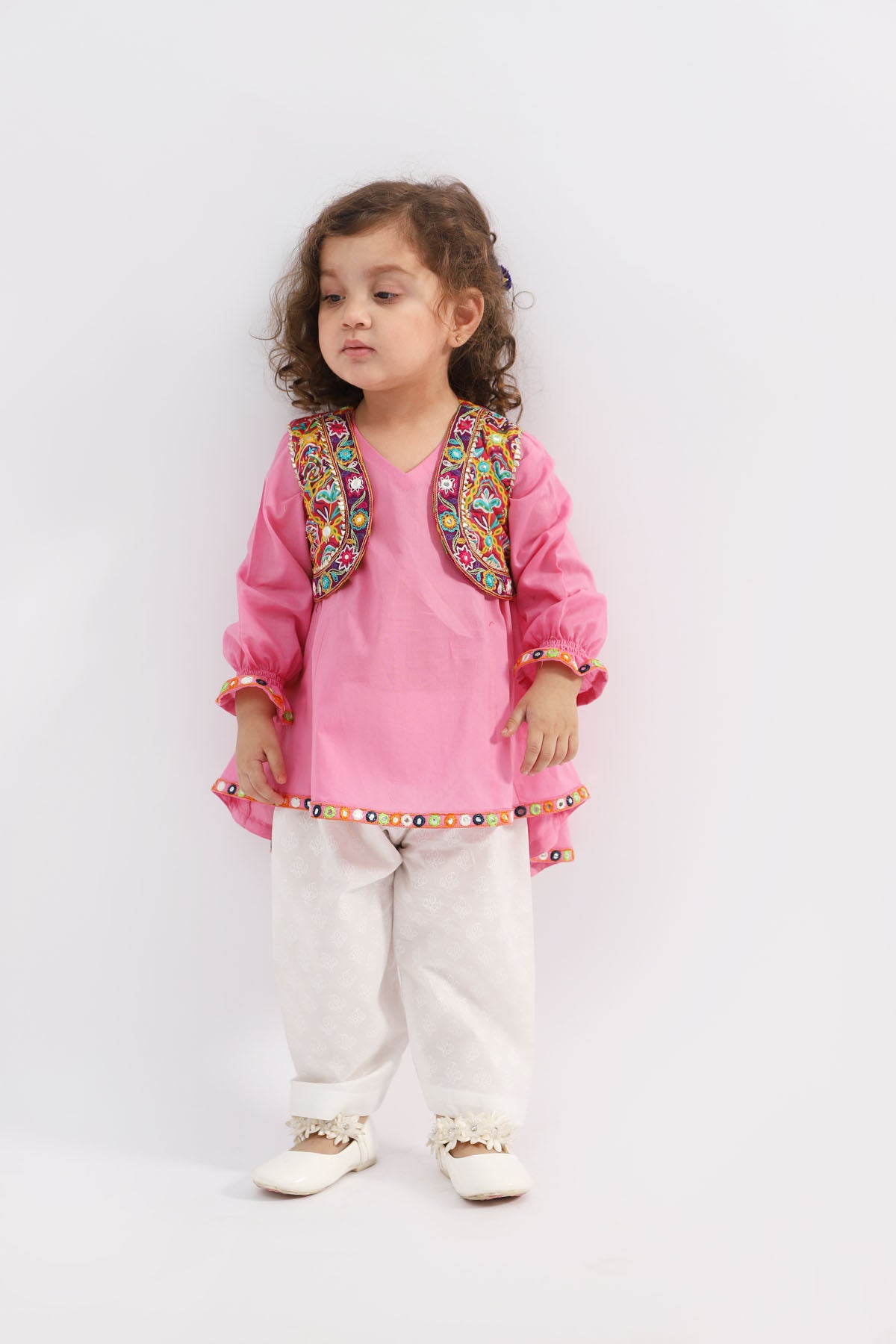 2 Piece Cotton Lawn Shirt & Koti