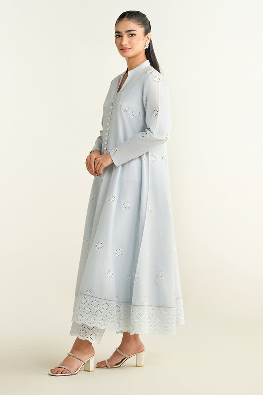 2 Piece - Embroidered Suit - KPS25-P3204