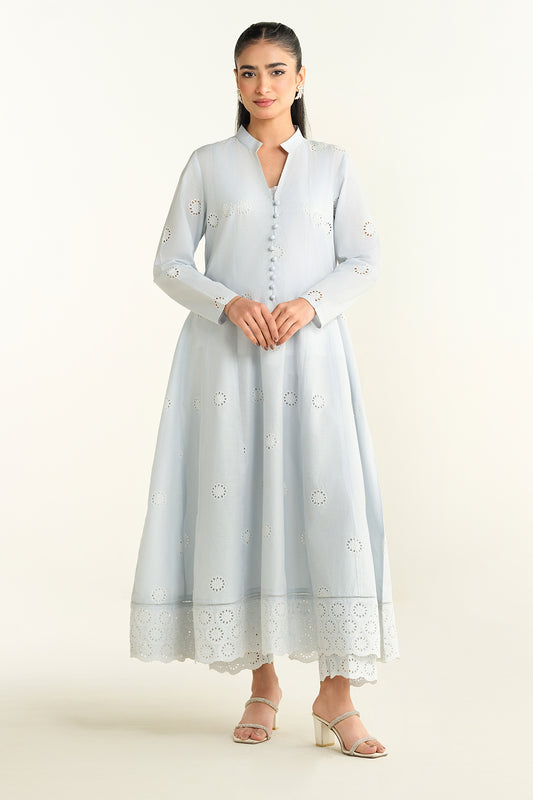 2 Piece - Embroidered Suit - KPS25-P3204