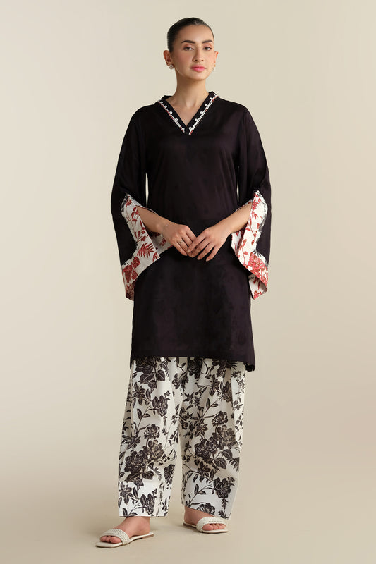 2 Piece - Embellished Suit - KPS25-P3448