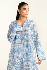 2 Piece-Printed & Embellished Suit-KPS25-P3454