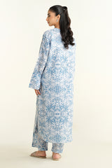 2 Piece-Printed & Embellished Suit-KPS25-P3454