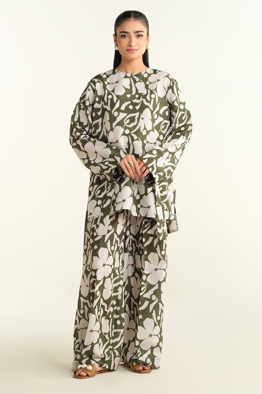 2 Piece - Printed Suit - KPS25-P3455