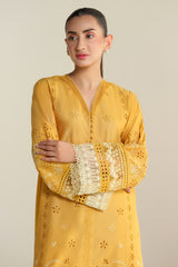 2- Piece Embroidered Suit- KPS25-P3517