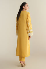 2- Piece Embroidered Suit- KPS25-P3517