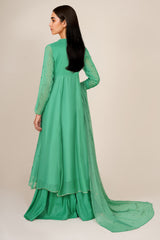 3 Piece - Embroidered Suit - KPS25-P3521