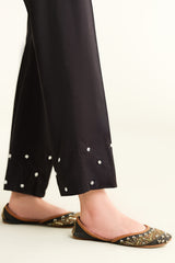 1 Piece-Dyed & Embellished Trouse-KPS25-P3632