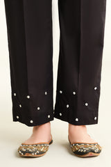 1 Piece-Dyed & Embellished Trouse-KPS25-P3632