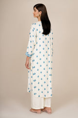 2 Piece - Printed & Embellished Suit - KPW25-P3674