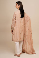 2 Piece - Embroidered Suit - KPW24-P3008-8